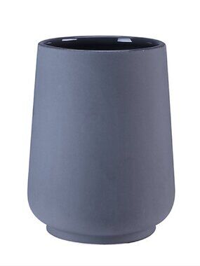 new Haven™ Daylesford 10" tall BREAKABLE CERAMIC Bathroom Waste Basket in GRAY